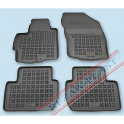 Car rubber floor mats black MITSUBISHI OUTLANDER (2012-...) 202303