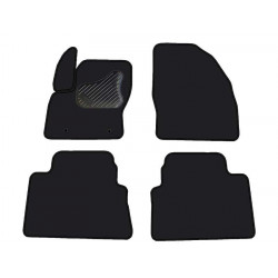 Car textile mats black FORD KUGA (2008-2013) ECONOMIC