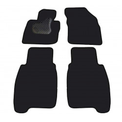 Car textile mats black HONDA CIVIC HB (2006-2012) ECONOMIC