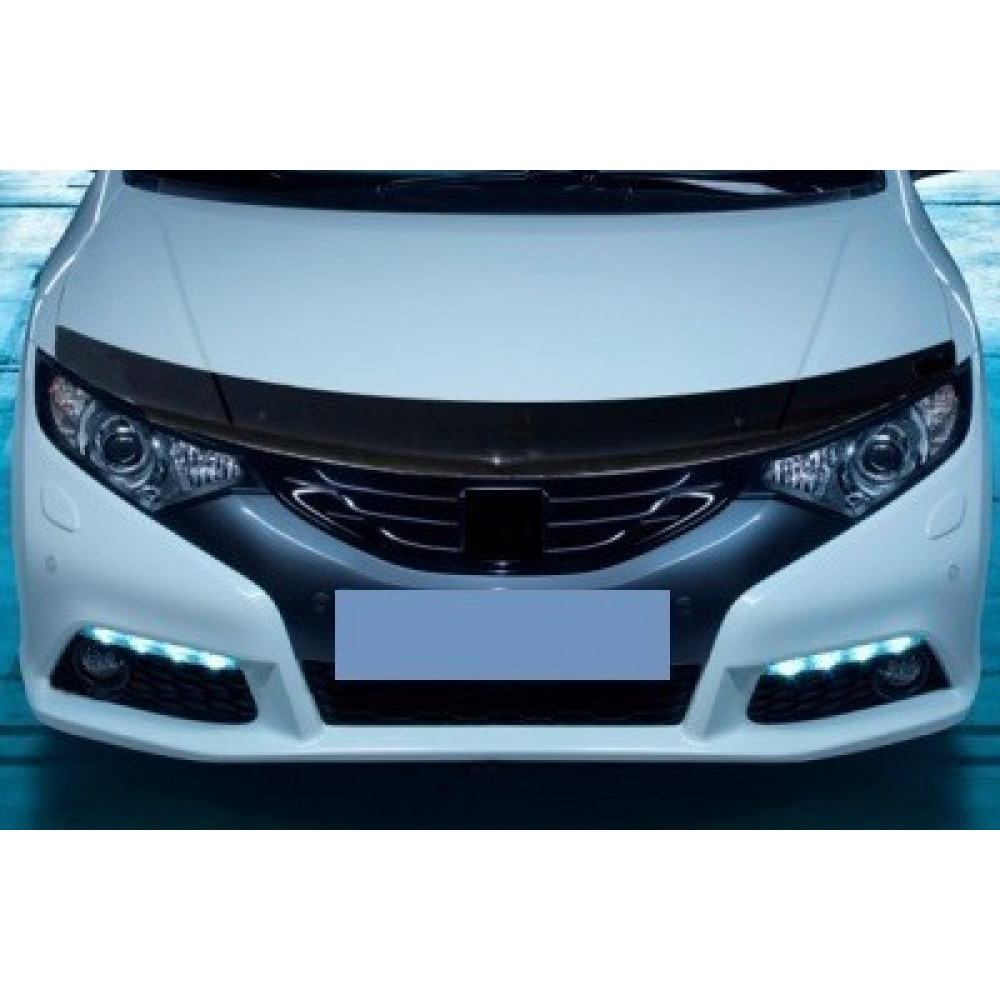 Kapota deflektors melnais HONDA CIVIC HB (2012-...) EGR