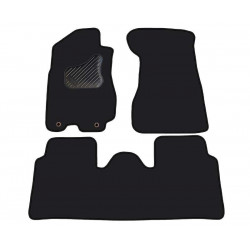 Car textile mats black HONDA CR-V (2002-2007) (Man.tr.) ECONOMIC