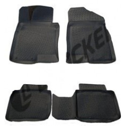 Car rubber floor mats black 3D KIA OPTIMA (2012-...)