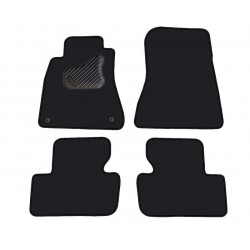 Car textile mats black LEXUS IS (2006-2013) ECONOMIC