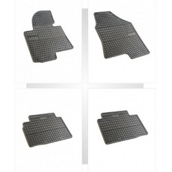 Car rubber floor mats black HYUNDAI ix35 (2010-...) NEGRO