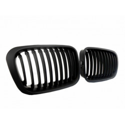 Front grills black matt BMW 3 E46 Pre-facelift Black Matt (1998-2001)