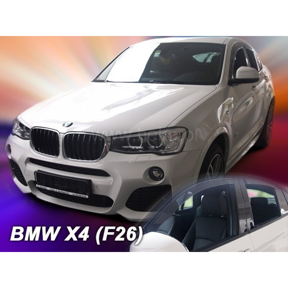 Auto vējsargi priekšējie un aizmugurējie BMW X4 F26 (2014-...) 11163