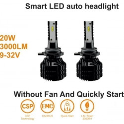 Auto spuldzes H3 LED 12V 20W 6000K (2 gab.)