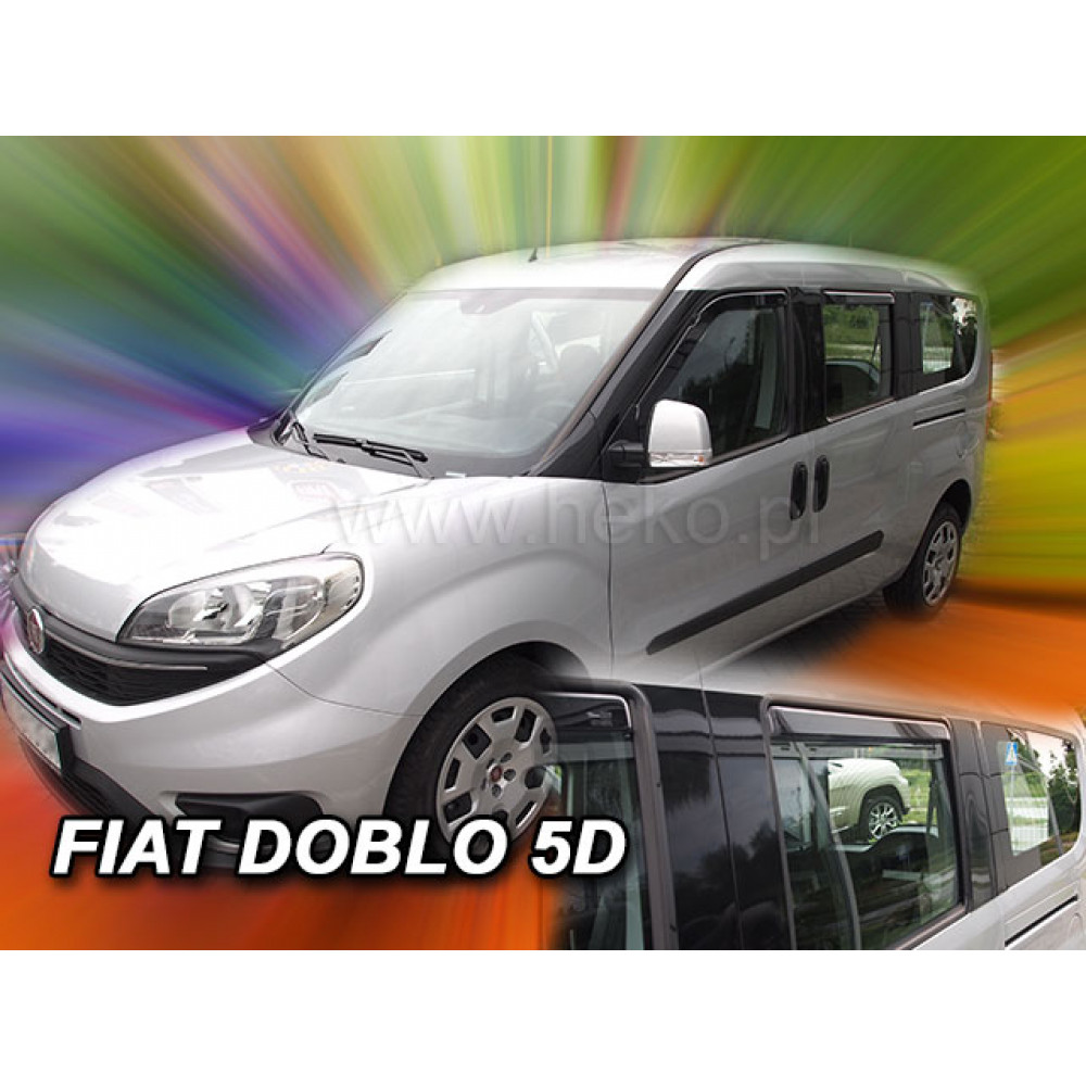 Auto vējsargi priekšējie un aizmugurējie FIAT DOBLO II (5d.)(2009-...) 15175