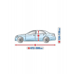 Automobīļa pārvalks BASIC GARAGE *XL Sedan*