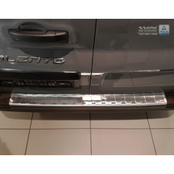 Chrome rear bumper pad RENAULT TRAFIC II 2014-... 2/35701