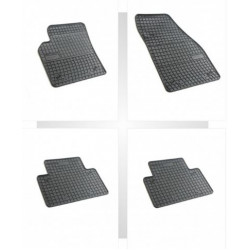 Car rubber floor mats black VOLVO C30 (2007-...) NEGRO