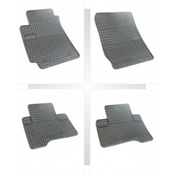 Car rubber floor mats black SUZUKI GRAND VITARA (2005-2014) NEGRO