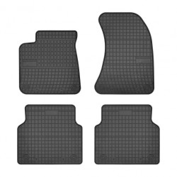 Car rubber floor mats black AUDI A8 (2010-...) NEGRO