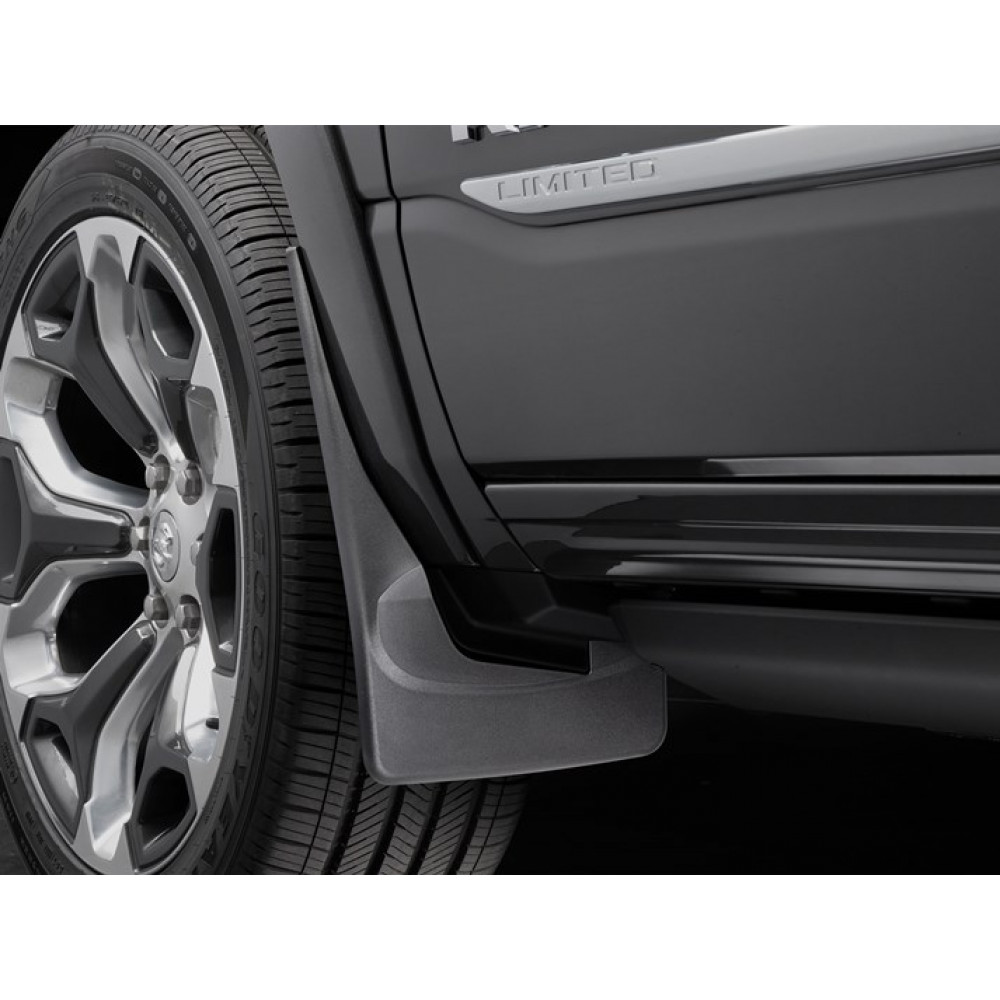 Брызговики модельные  WEATHERTECH DODGE RAM с OEM расширителями арок (2019-...) 110092-120092