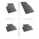 Car rubber floor mats black VOLVO S40 (2004-2012) NEGRO