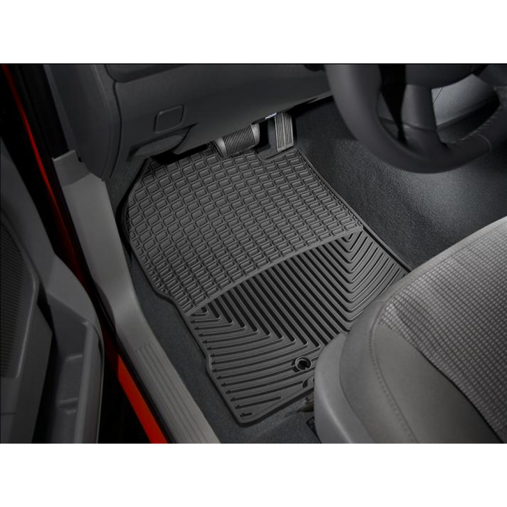 Auto kummimatid mustad WEATHERTECH DODGE RAM 1500 Crew/Quad Cab (2008-2018) ALL-WEATHER