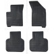 Car rubber floor mats black FIAT FREEMONT (2011-...) NEGRO