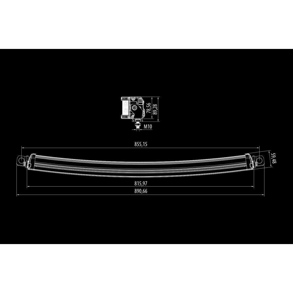 LED working light BULLPRO 300W 1603-300446 (E9)