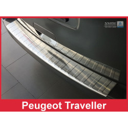 Хромированная накладка на бампер PEUGEOT TRAVELLER (2016-...) 2/35995