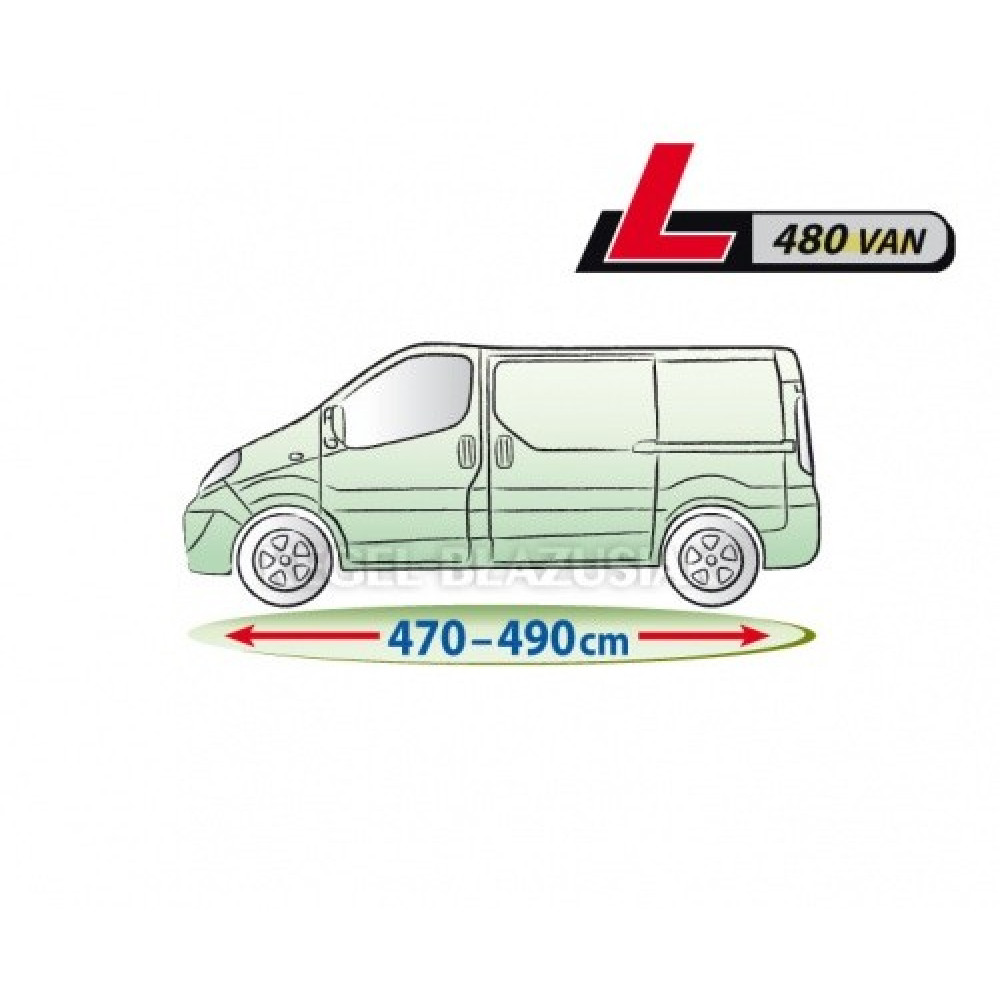 Чехол на автомобиль MOBILE GARAGE *L 480 Van*