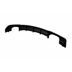 Rear bumper diffuser double black BMW 3 F30/F31 (2012-2018)