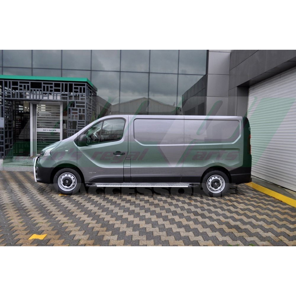 Auto sānu sliekšņi RENAULT TRAFIC garā bāze (2014-...) AB004