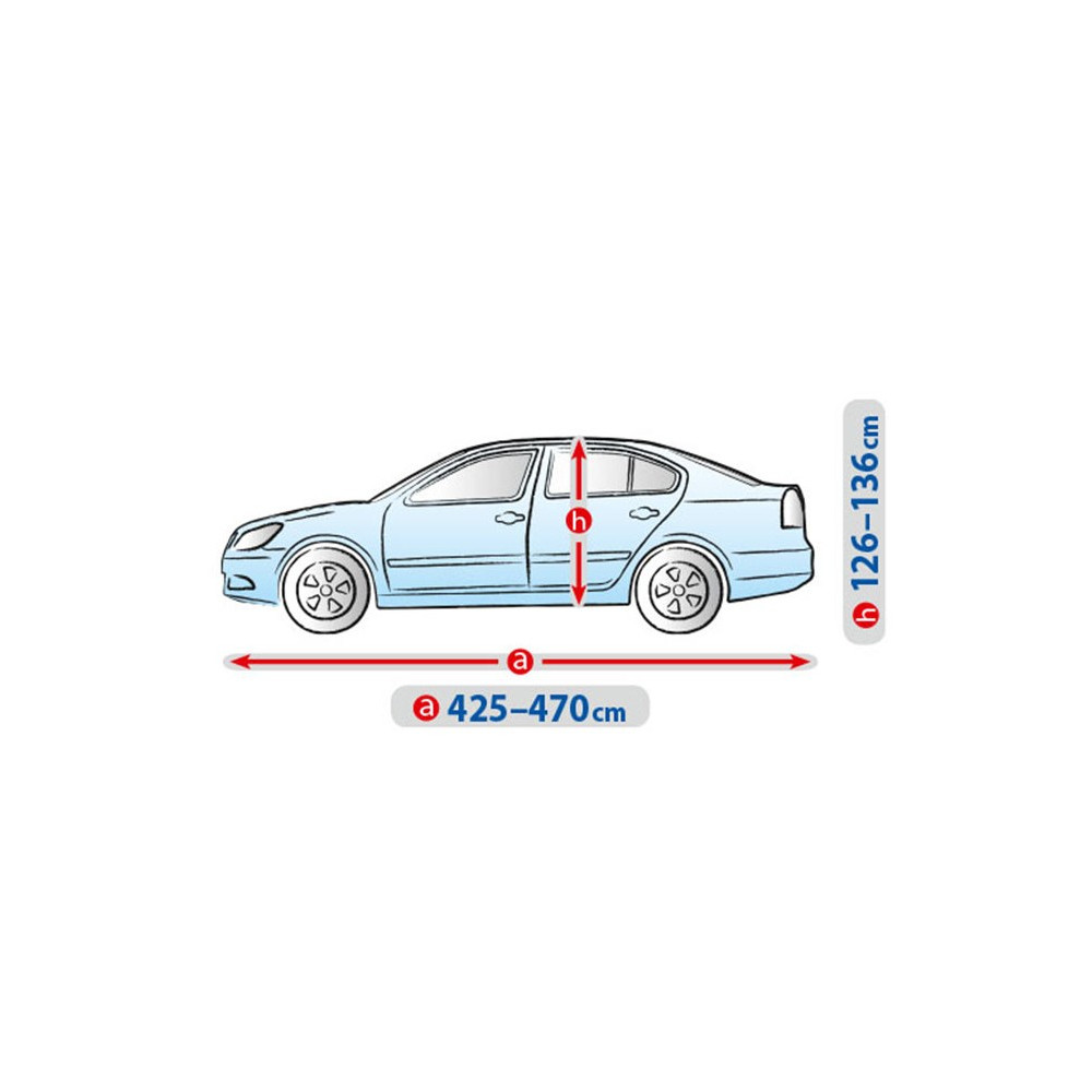 Automobīļa pārvalks BASIC GARAGE *L Sedan*