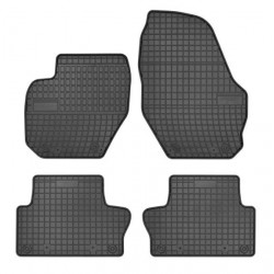 Car rubber floor mats black VOLVO XC60 (2008-...) NEGRO