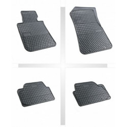 Car rubber floor mats black BMW 1 F20 (2011-...) NEGRO