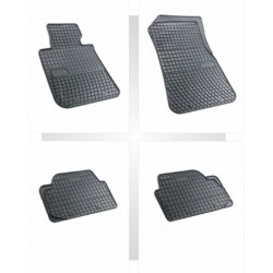 Car rubber floor mats black BMW X1 E84 (2009-...) NEGRO