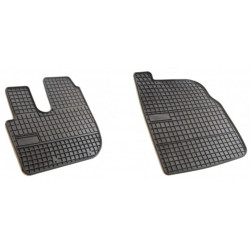 Car rubber floor mats black RENAULT MIDLUM (1997-...) NEGRO