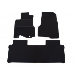 Car textile mats black HONDA CR-V (2002-2006) ELEGANT