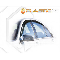 Auto vējsargi līmējamie MB S-class W221 (2006-2013) CA-PLASTIC