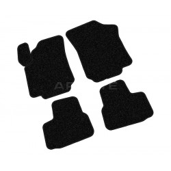 Car textile mats black VOLKSWAGEN UP! (2012-...) ECONOMIC