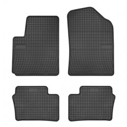 Car rubber floor mats black KIA PICANTO (2011-...) NEGRO