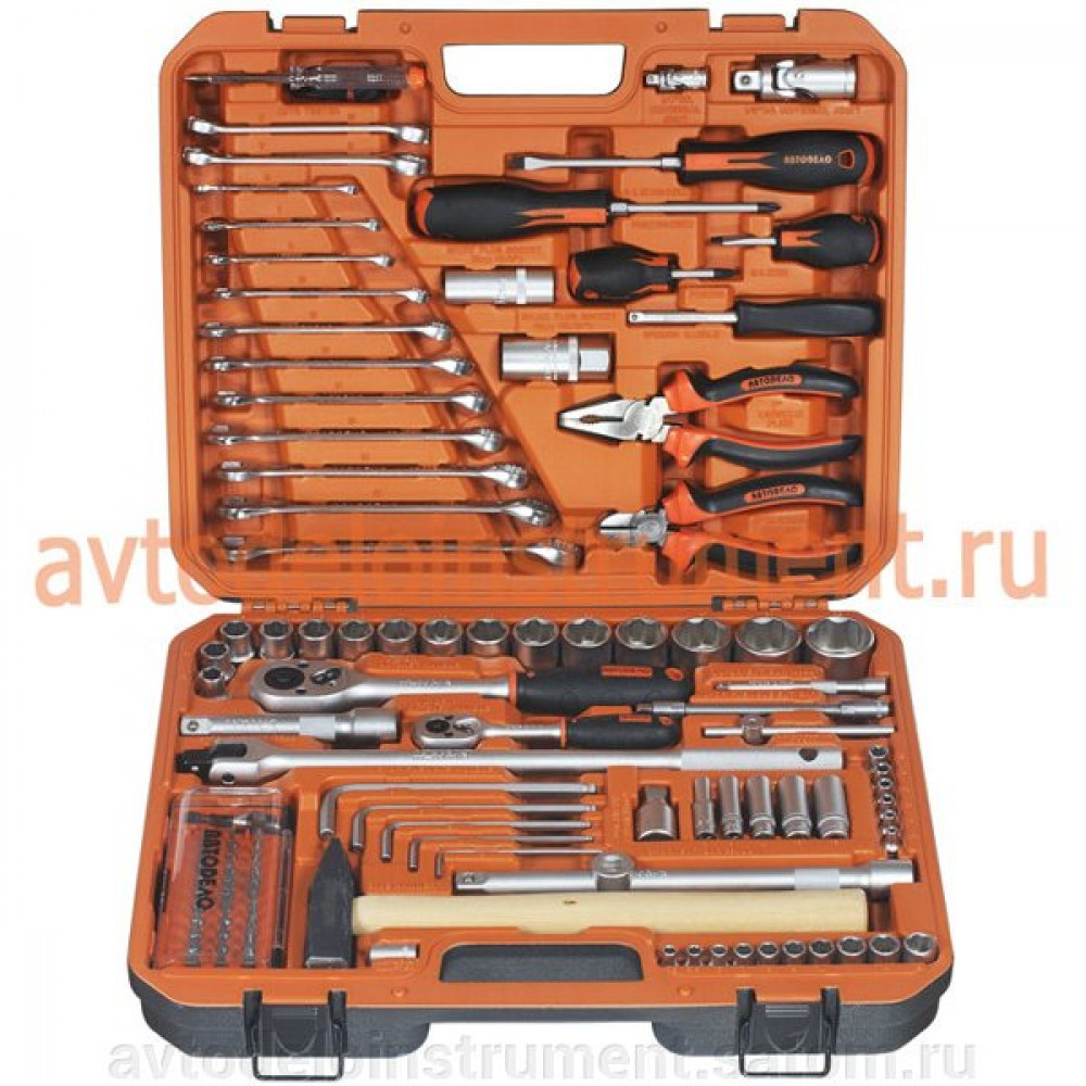 Auto instrumentu komplekts AVTODELO PROFESSIONAL (107 priekšm.) 39807