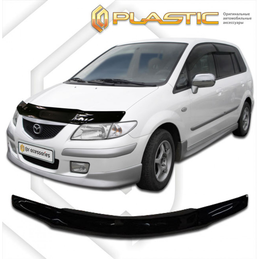 Kapota deflektors melnais MAZDA PREMACY (1999-2005) CA-PLASTIC