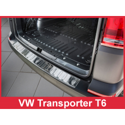 Chrome rear bumper pad VOLKSWAGEN T6 (2015-...) 2/35975