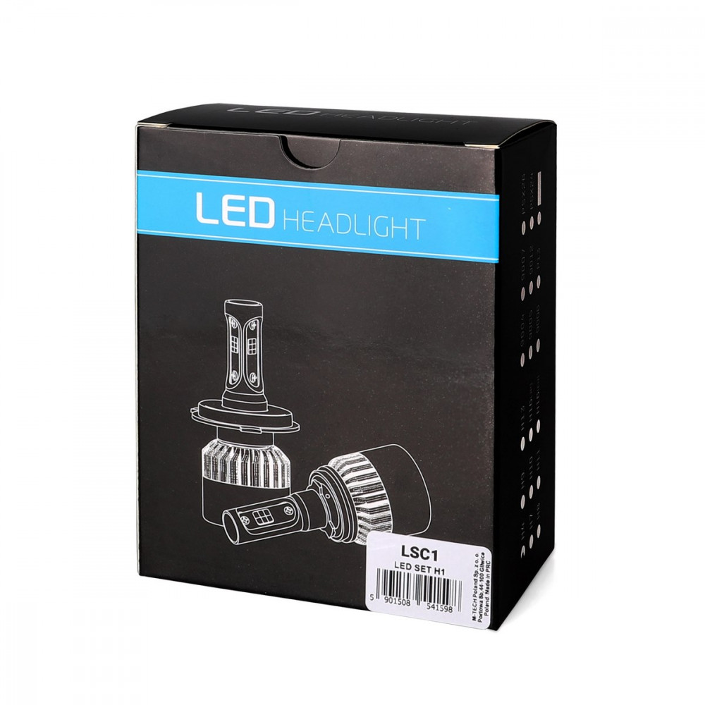 Auto spuldzes LED H1 M-TECH LSC1 (2 gab.)