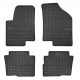 Car rubber floor mats black KIA SOUL (2009-2014) NEGRO