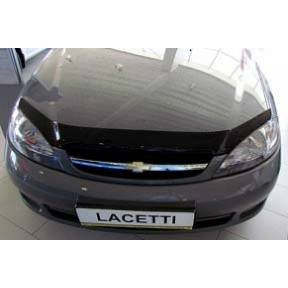 Дефлектор капота черный CHEVROLET LACETTI (2004-2013) SIM