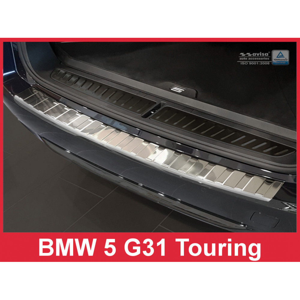 Hromētā bampera uzlika BMW 5 G31 Touring (2017-...) 2/35179