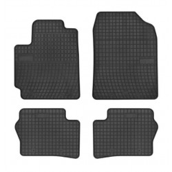 Car rubber floor mats black KIA PICANTO (2017-...) NEGRO