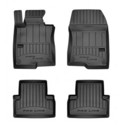 Car rubber floor mats black HONDA ACCORD (2008-2012) 3D FROGUM