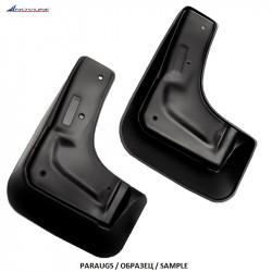 Car mud flaps front and rear PEUGEOT 301 (2012-…) NOVLINE