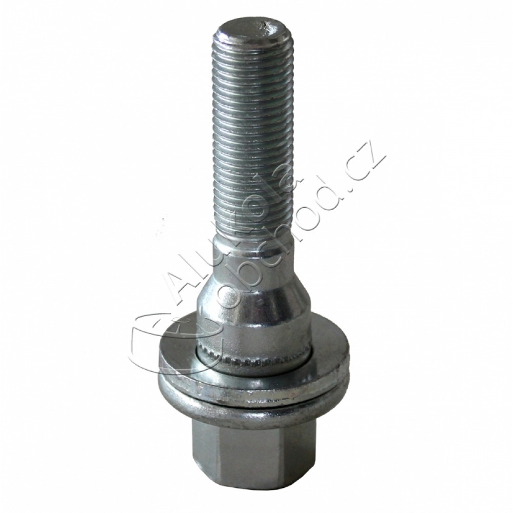 Wheel bolt 12x1.25x50mm with flat surface PEUGEOT (1 pcs.)