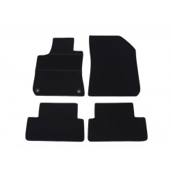 Car textile mats black PEUGEOT 308 HB (2013-...) ELEGANT