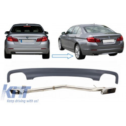 Exhaust system with double diffusor BMW 5 F10 Standart bumper (2010-2016)