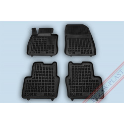 Car rubber floor mats black MAZDA 2 (2015-...) 200814