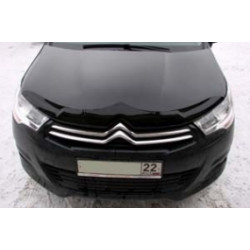 Дефлектор капота черный CITROEN C4 II (2010-...) SIM